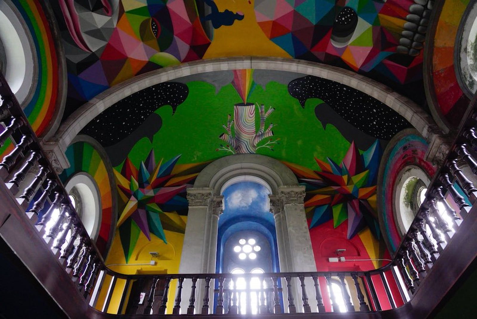 Iglesia skate en Asturias, España