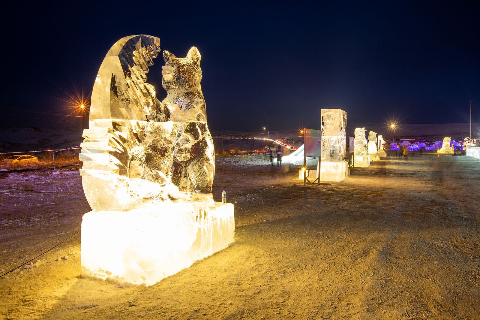 Festival de fuego y hielo en Mongolia